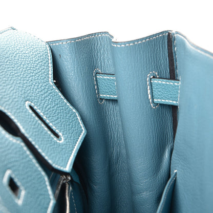 Hermes Togo Birkin 35 Blue Jean 14 of 38
