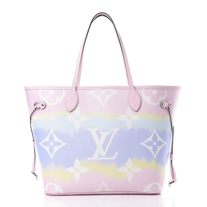 Louis Vuitton Monogram Escale Neverfull MM Pastel 3 of 11