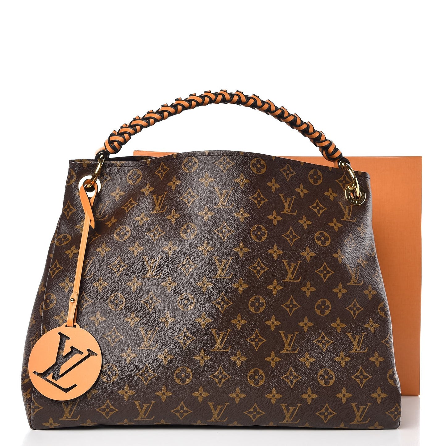 Monogram Braided Artsy MM Safran Imperial