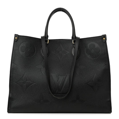 Louis Vuitton Empreinte Monogram Giant Onthego GM Black 1 of 17
