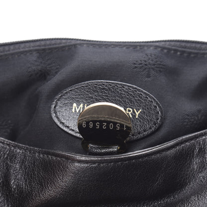 Mulberry Calfskin Push Lock Satchel Black 8 of 15