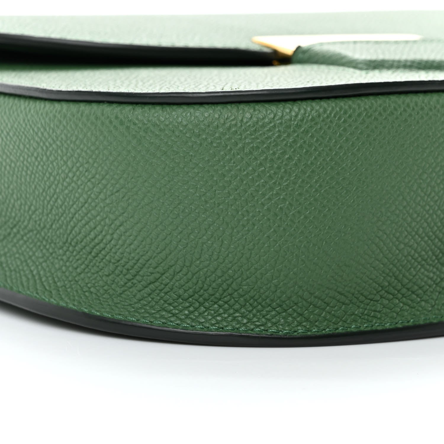 Celine Grained Calfskin Small Trotteur Light Forest 9 of 18