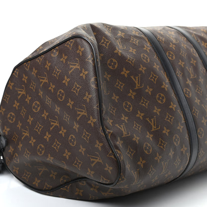 Louis Vuitton Monogram Waterproof Keepall Bandouliere 55 5 of 8