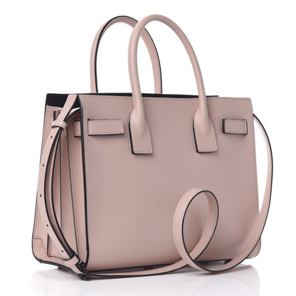 Saint Laurent Smooth Calfskin Baby Sac De Jour Pale Pink 3 of 11