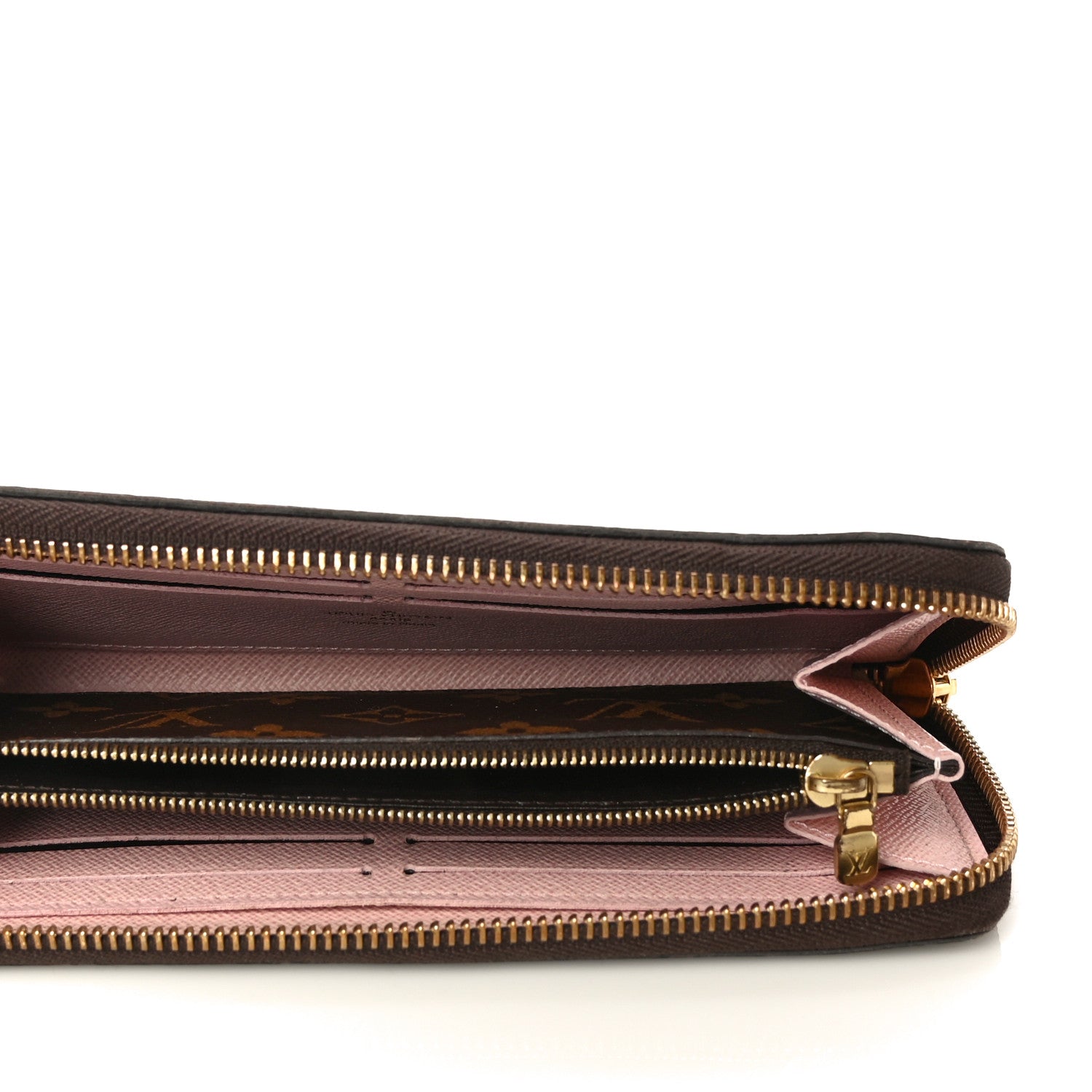 Louis Vuitton Monogram Clemence Wallet Rose Ballerine 5 of 10