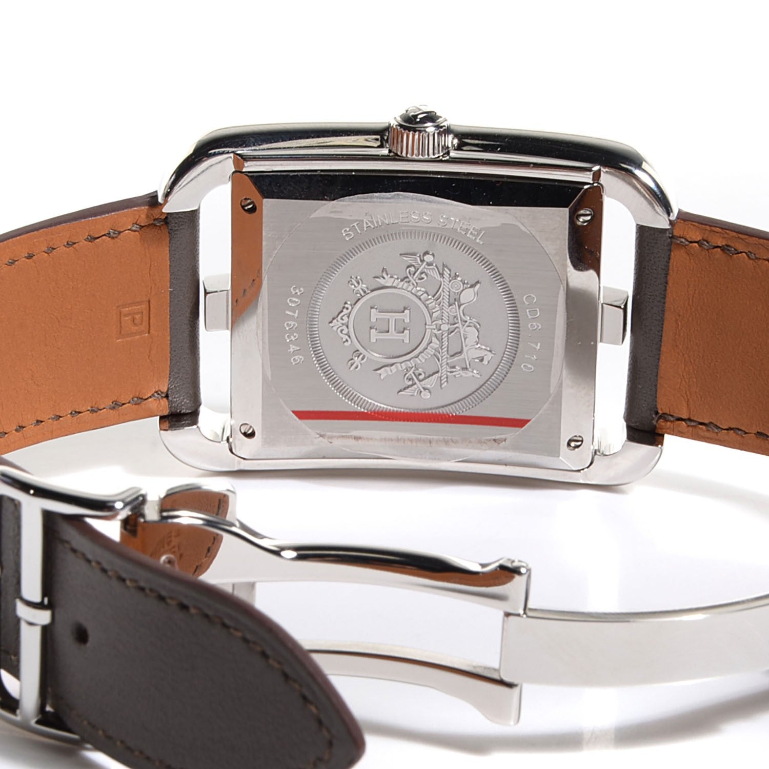 Hermes Stainless Steel Swift 36mm Cape Cod Automatic Watch Etoupe 6 of 10