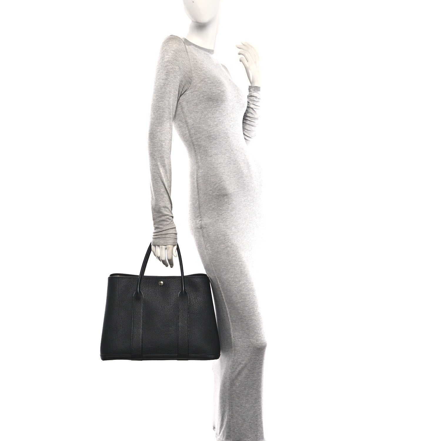 Hermes Negonda Garden Party Tote 36 MM Black 2 of 9