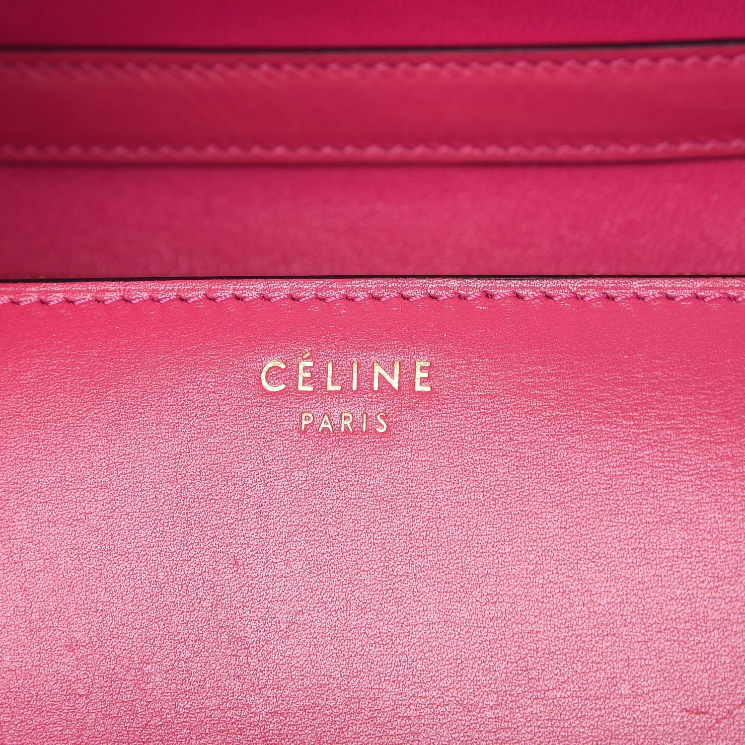 Celine Box Calfskin Medium Classic Box Flap Bag Hibiscus 7 of 8