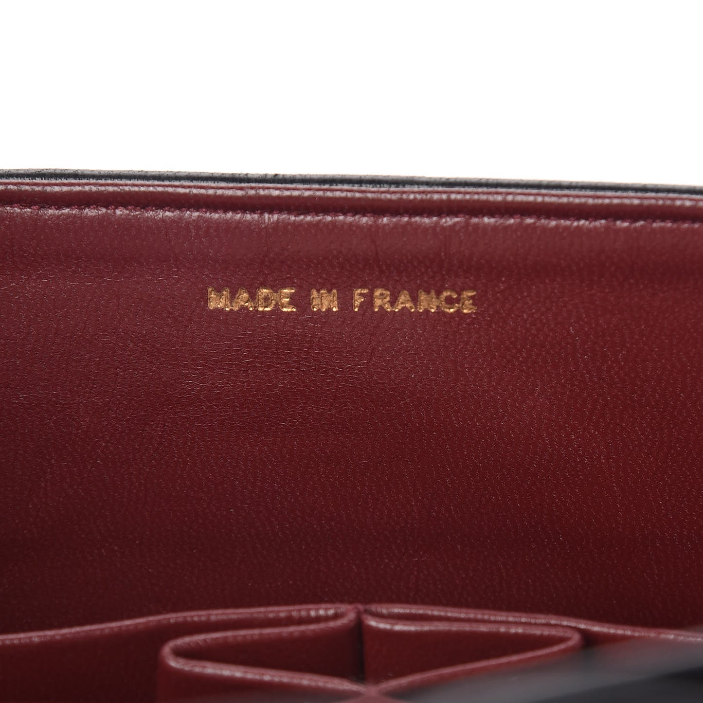 Lambskin Quilted Small Double Flap Black