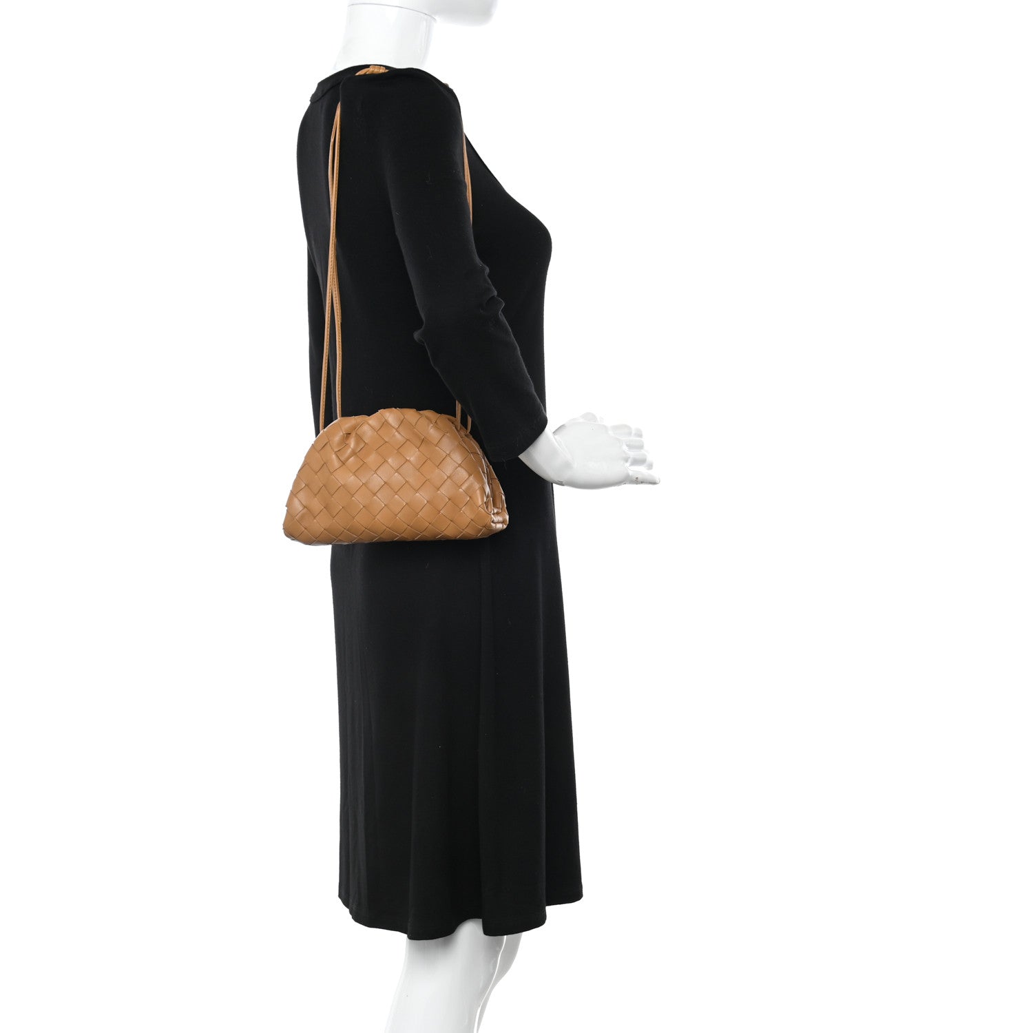 Bottega Veneta Nappa Intrecciato The Mini Pouch Carmel 2 of 10