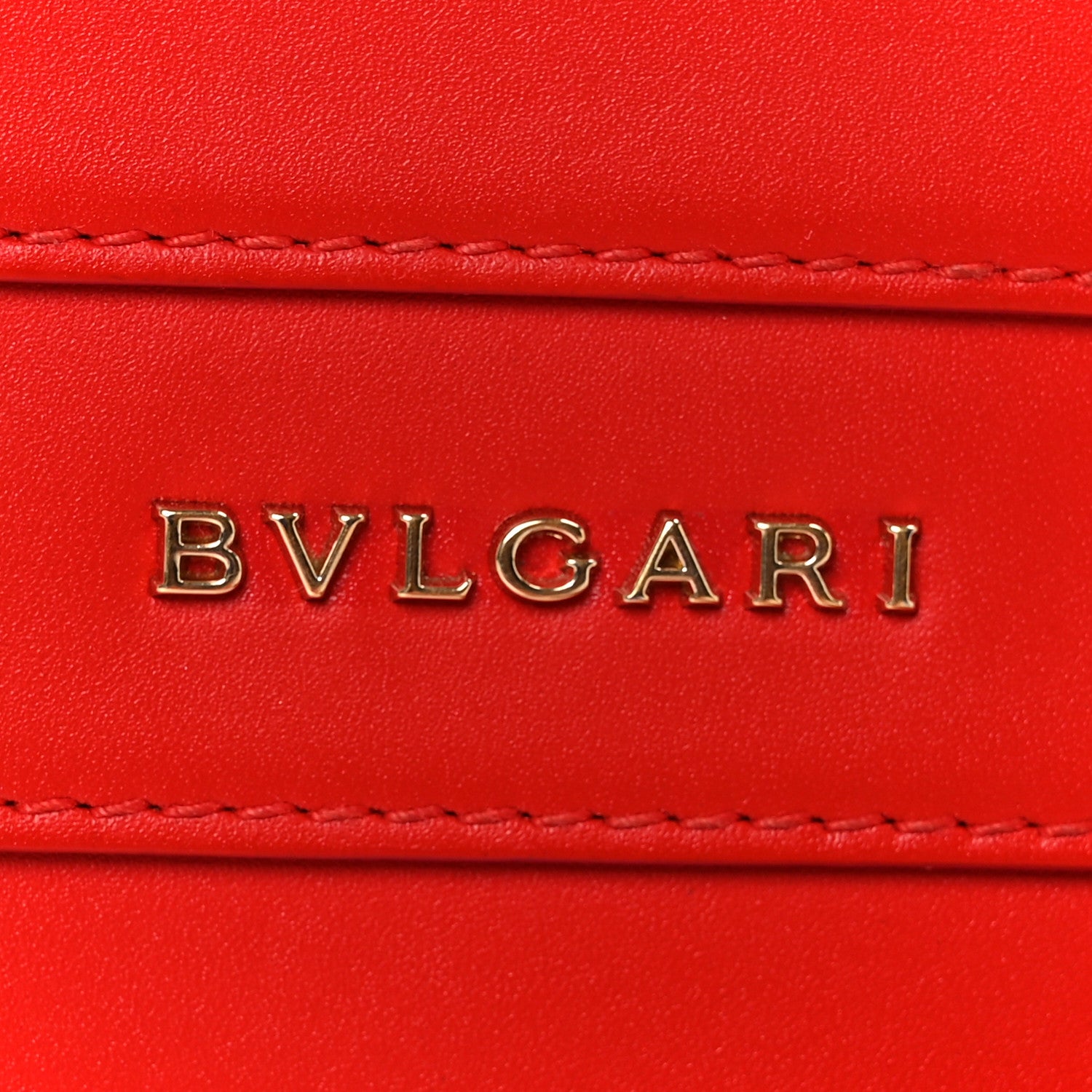 Bulgari Calfskin Serpenti Forever Top Handle Red 7 of 10