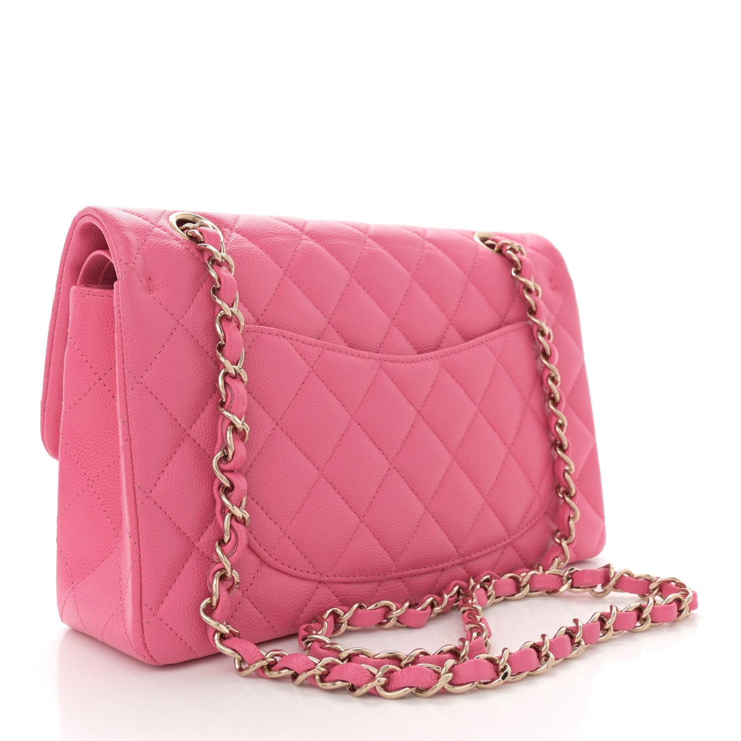 Chanel Caviar Quilted Small Double Flap Pink 3 of 11