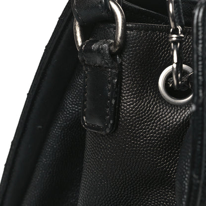 Chanel Caviar Quilted Medium CC Bucket Bag Black 12 of 16