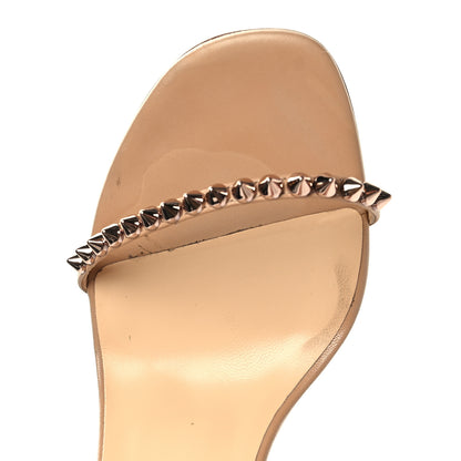 Christian Louboutin Kid Spiked So Me 100 Sandals 38 Nude 8 of 8