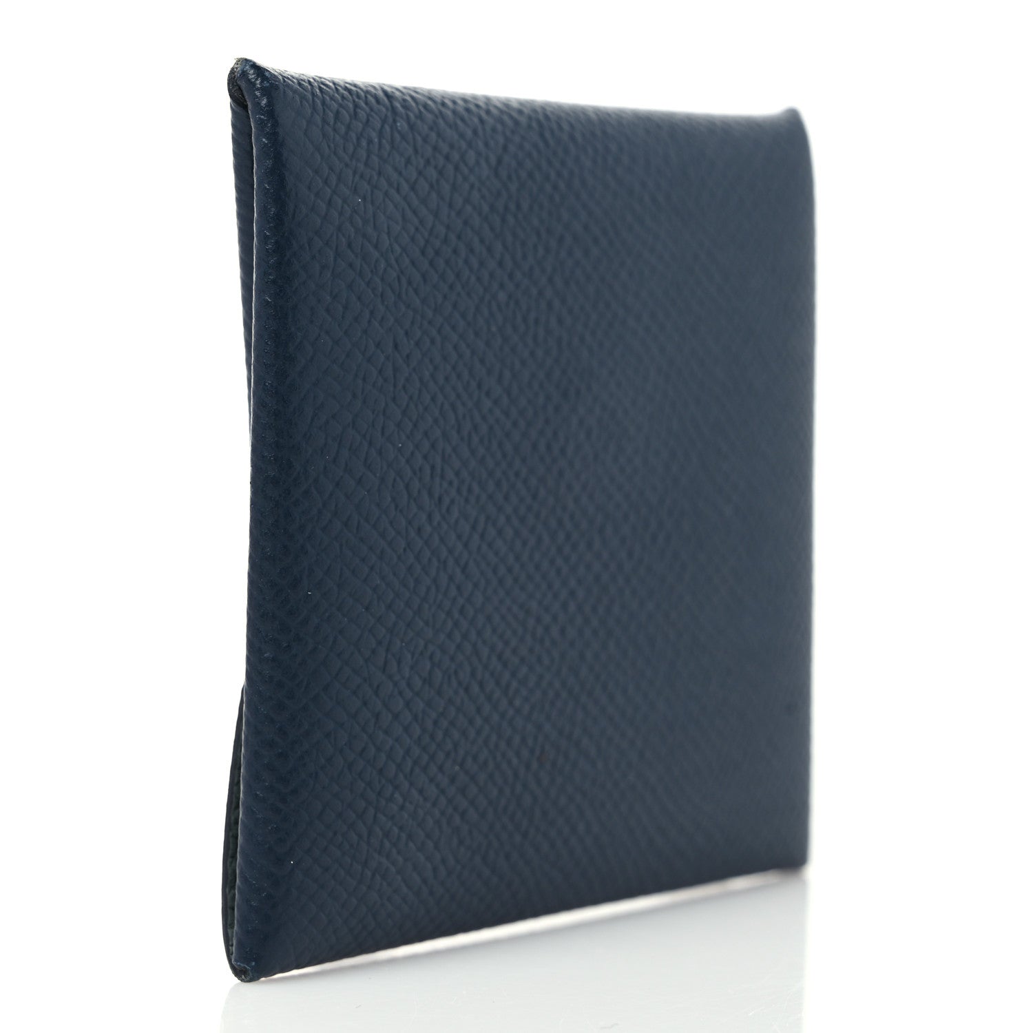 Hermes Epsom Verso Bastia Coin Purse Bleu Indigo Vert Amande 2 of 8