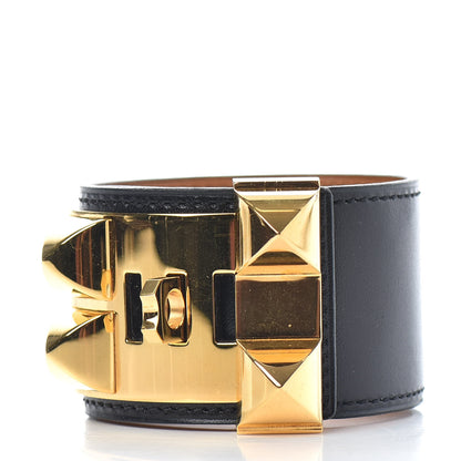 Hermes Box Collier de Chien CDC Bracelet S Black 3 of 4
