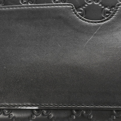 Gucci Guccissima Medium Padlock Shoulder Bag Black 13 of 13