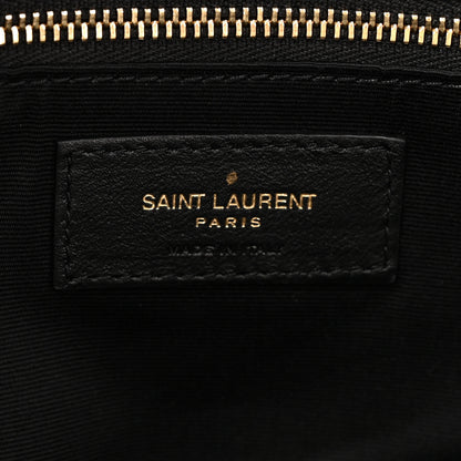 Saint Laurent Lambskin Quilted Medium Icare Shopping Tote Black 7 of 11