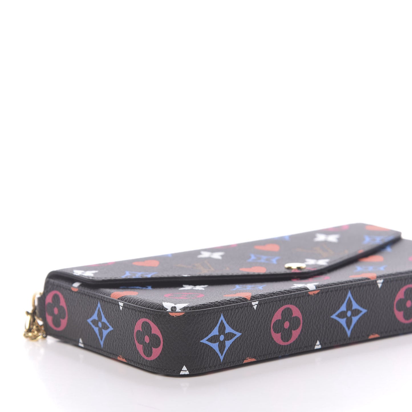 Game On Felicie Chain Wallet Black