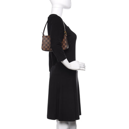 Louis Vuitton Damier Ebene Navona Pochette Accessories 2 of 11