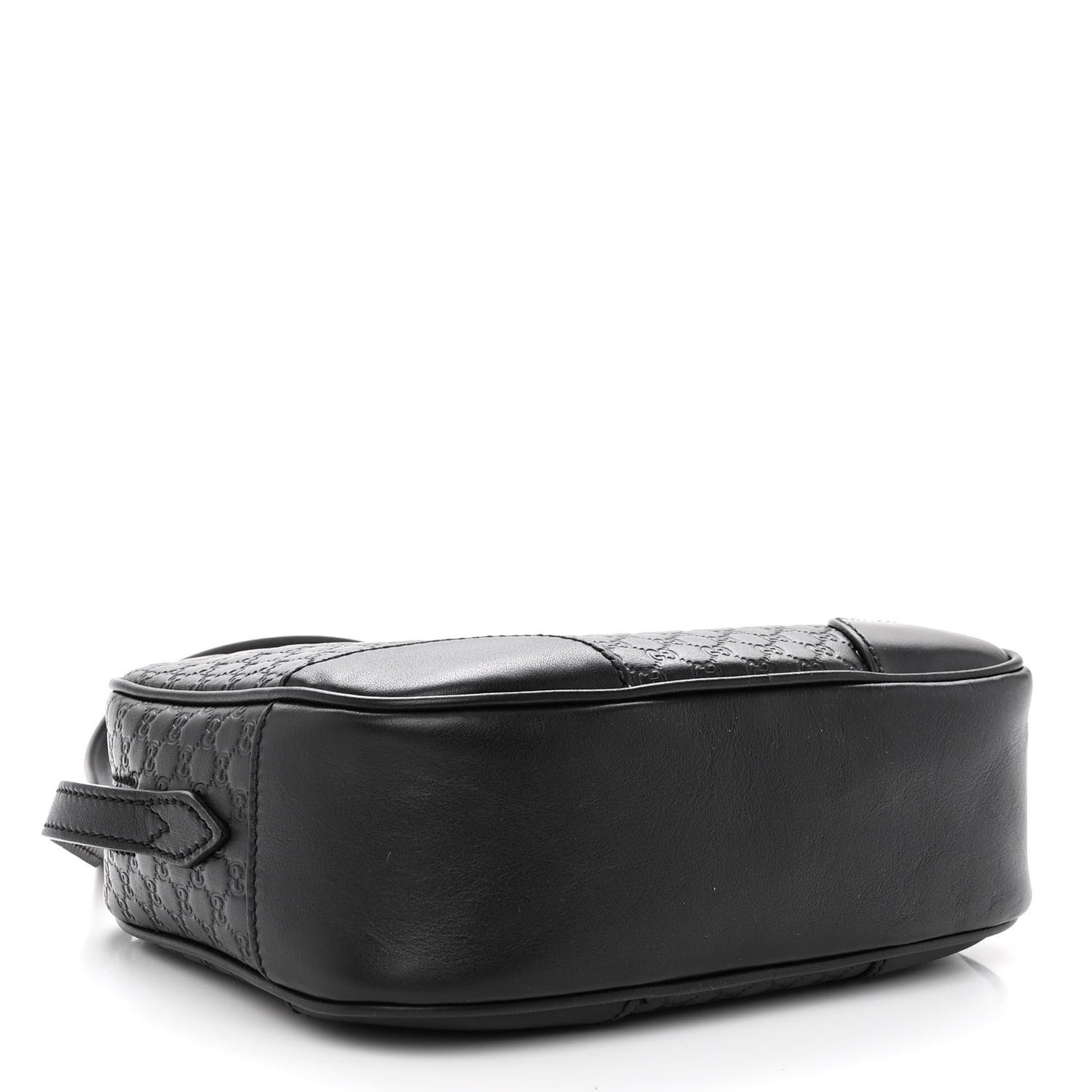 Microguccissima Mini Bree Messenger Bag Black