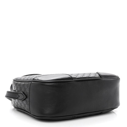 Gucci Microguccissima Mini Bree Messenger Bag Black 4 of 10