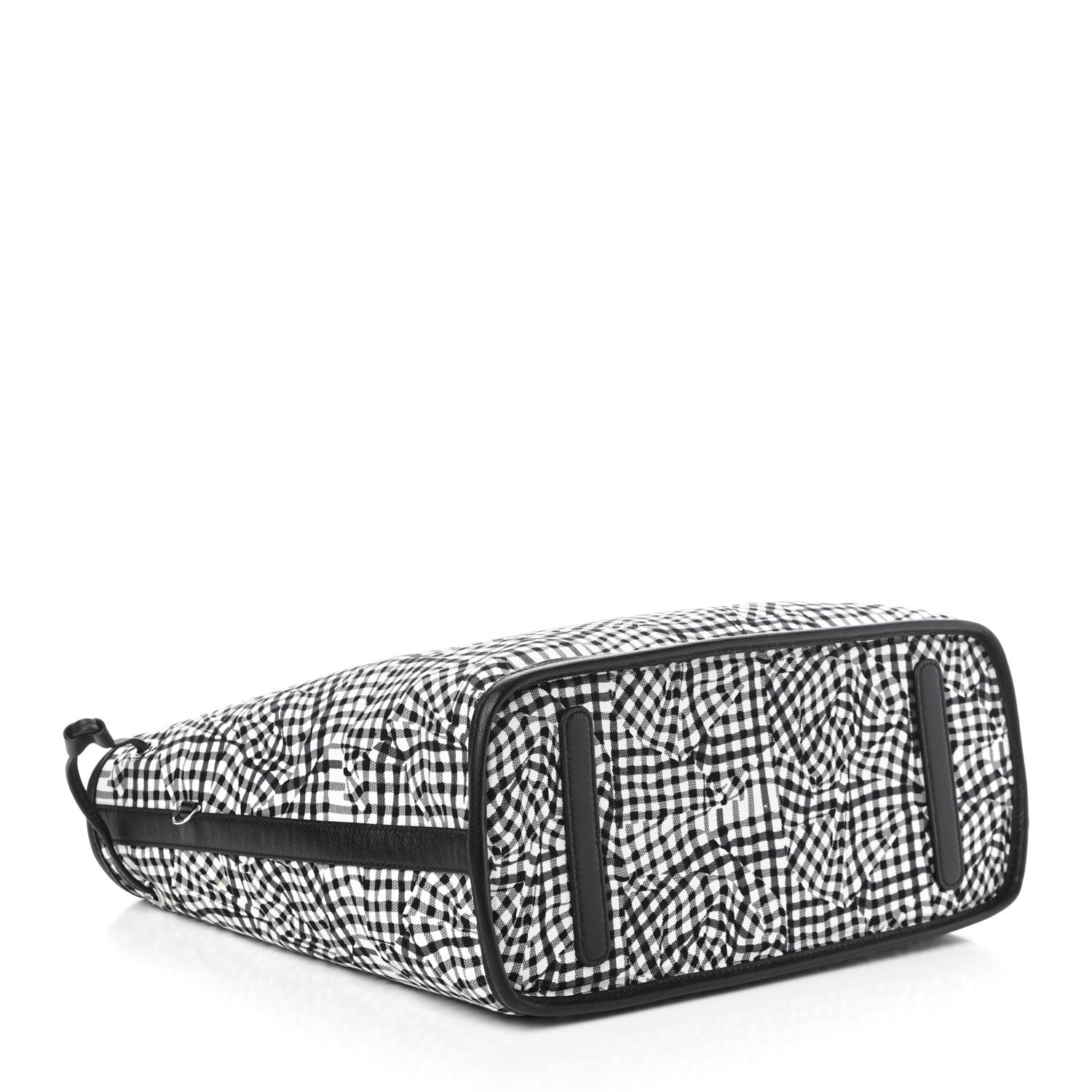 MCM Visetos Medium Project Reversible Shopper Tote Black 7 of 14