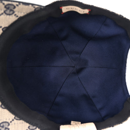 Gucci Monogram Web Baseball Hat S Beige Blue 7 of 9