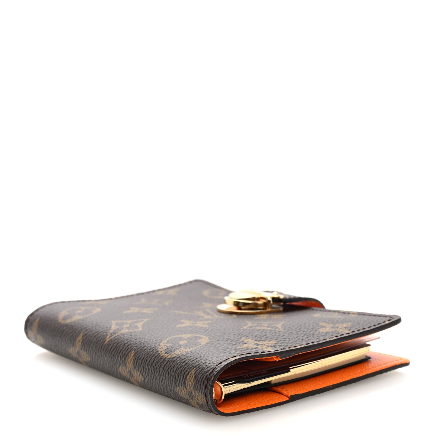 Monogram Koala Small Ring Agenda Cover Orange