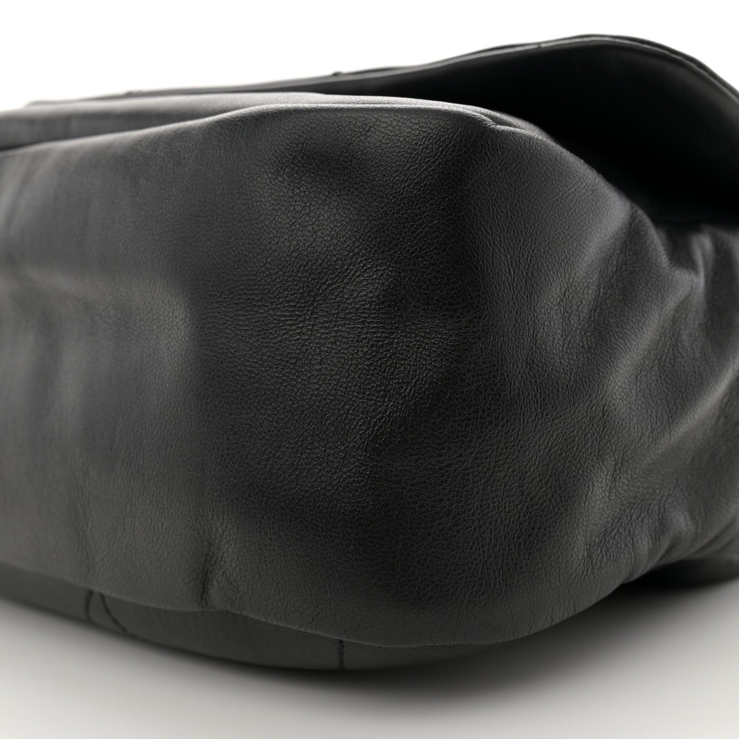Lambskin Matelasse Monogram Small Jamie 4.3 Black