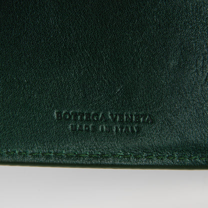 Bottega Veneta Nappa Intrecciato Bi-Fold Wallet Green 6 of 8