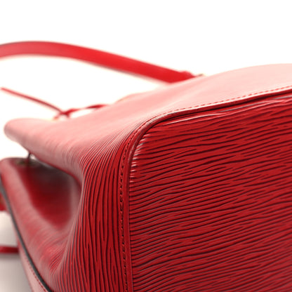 Louis Vuitton Epi Petit Noe Castillan Red 10 of 12