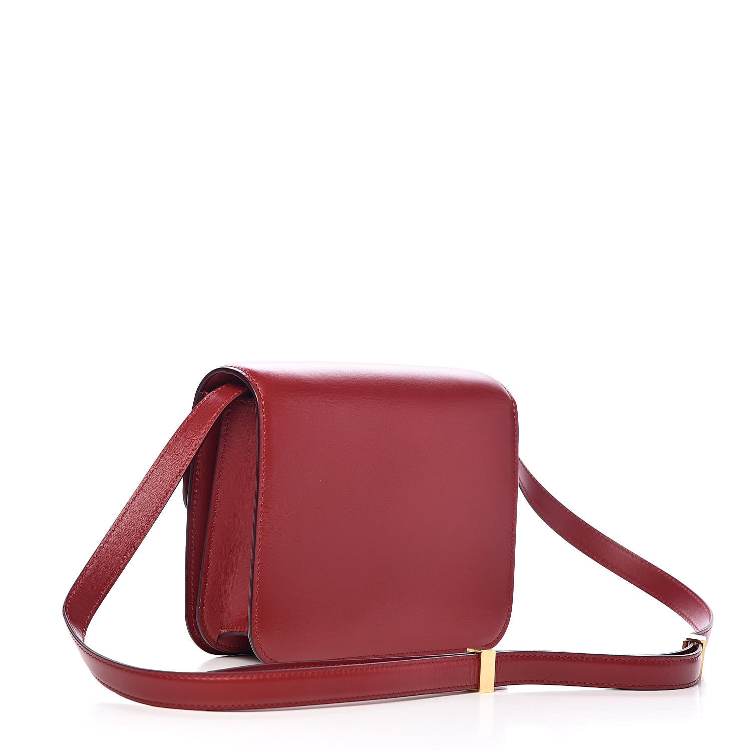 Celine Box Calfskin Teen Classic Box Flap Bag Red 3 of 10