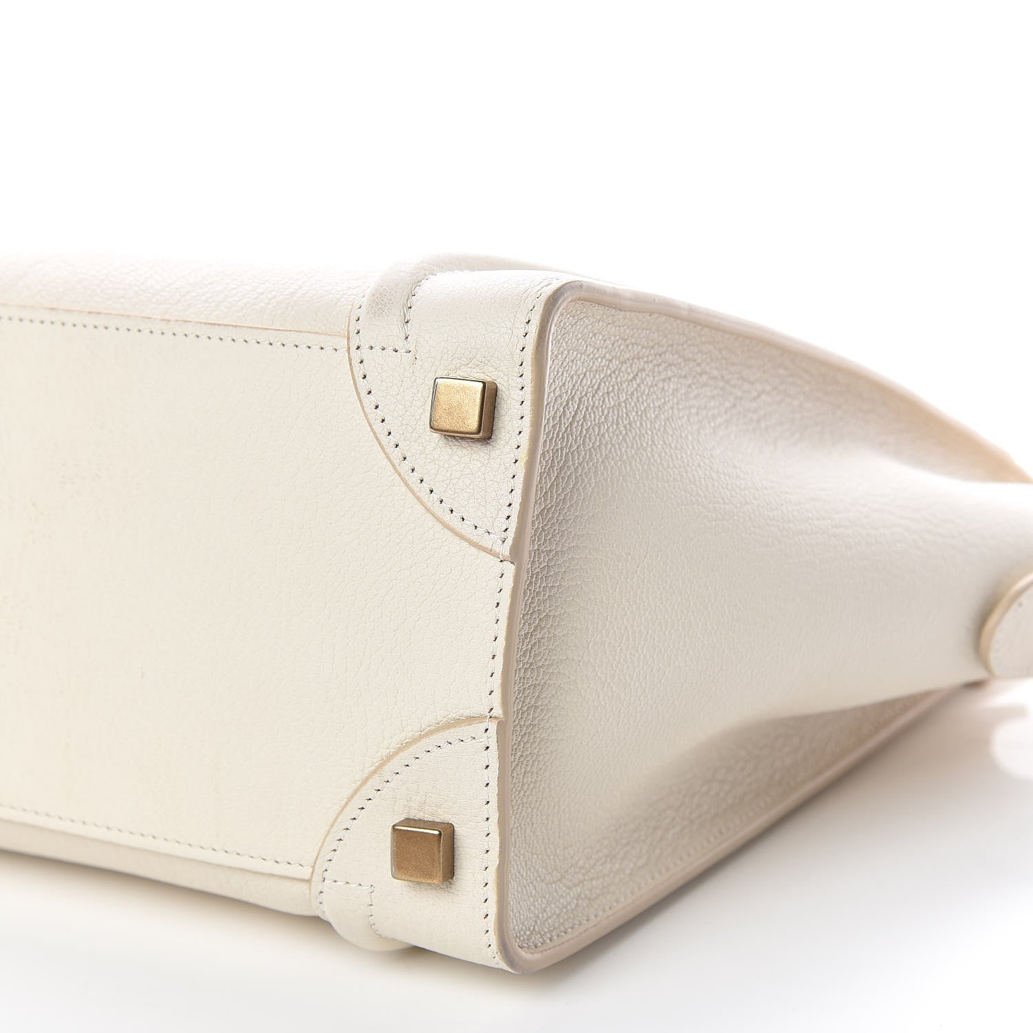 Celine Goatskin Micro Luggage White 16 of 22