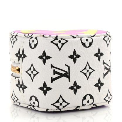 Louis Vuitton Monogram Giant Cube Coin Purse Pink 4 of 8