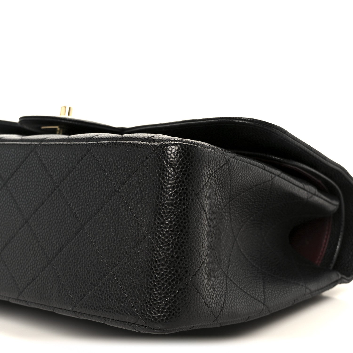 Chanel Caviar Quilted Jumbo Double Flap Black 11 of 11