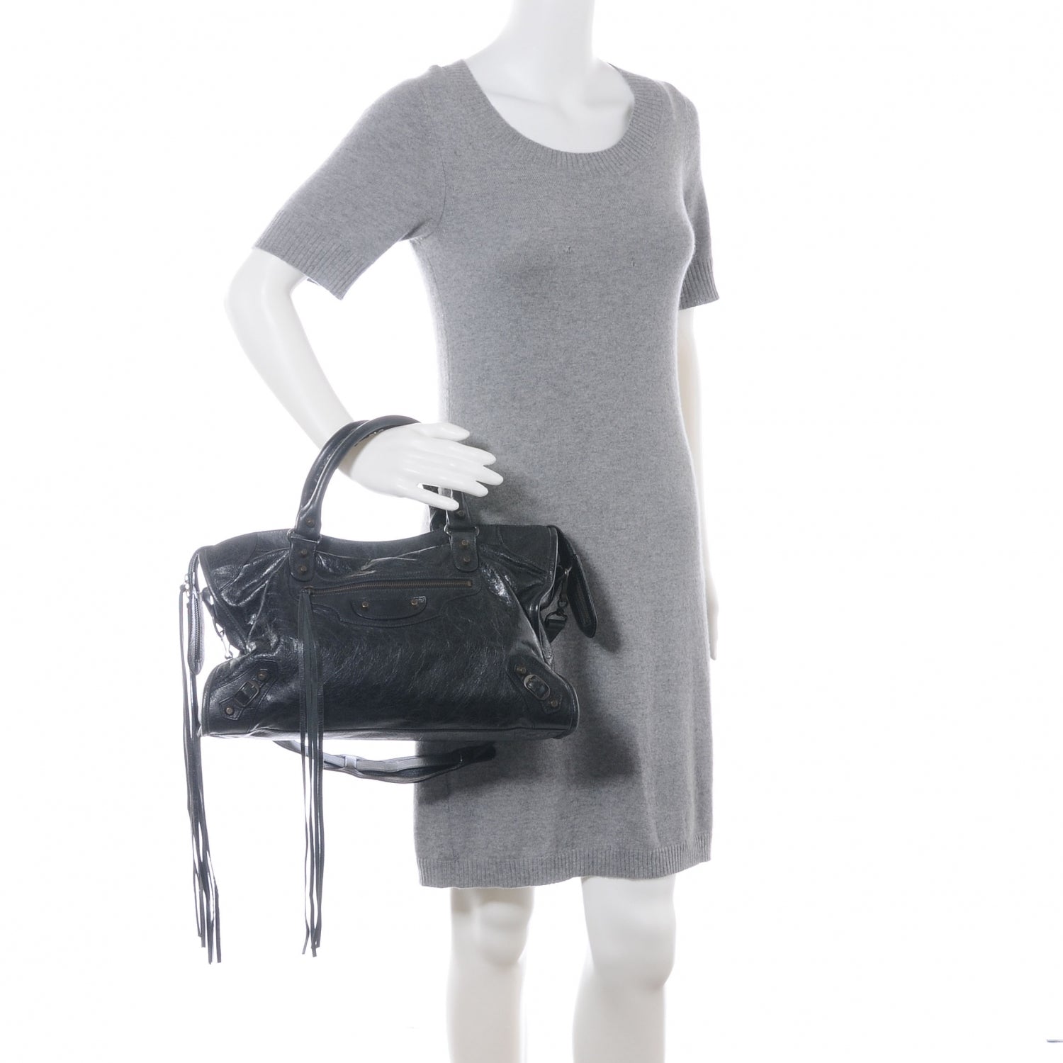 Balenciaga Agneau City Black 2 of 7