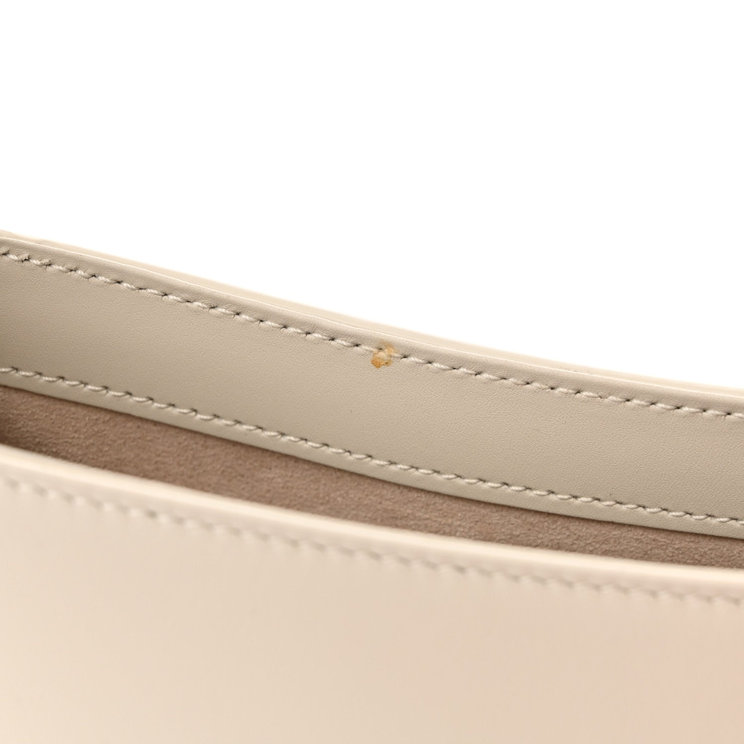 Saint Laurent Smooth Calfskin Le 5 A 7 Hobo Blanc Vintage 10 of 10