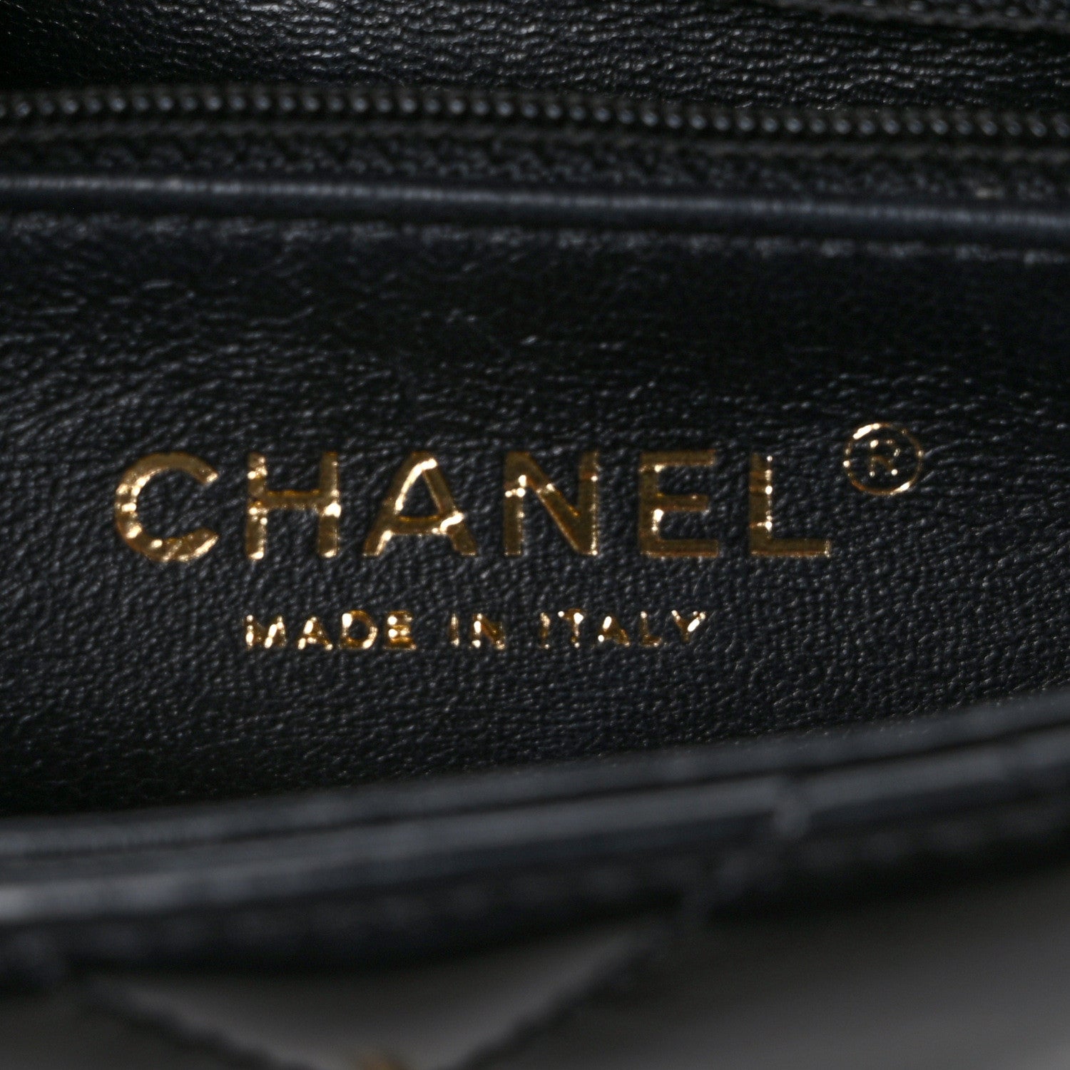 Chanel Shiny Lambskin Quilted Mini Coco Trip Flap Bag Black 6 of 12