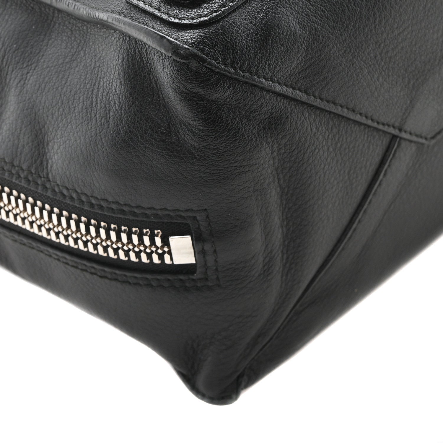 Balenciaga Veau Papier B4 Zip Around Tote Black 9 of 10