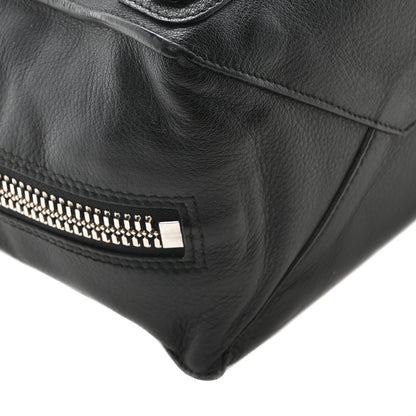 Balenciaga Veau Papier B4 Zip Around Tote Black 9 of 10