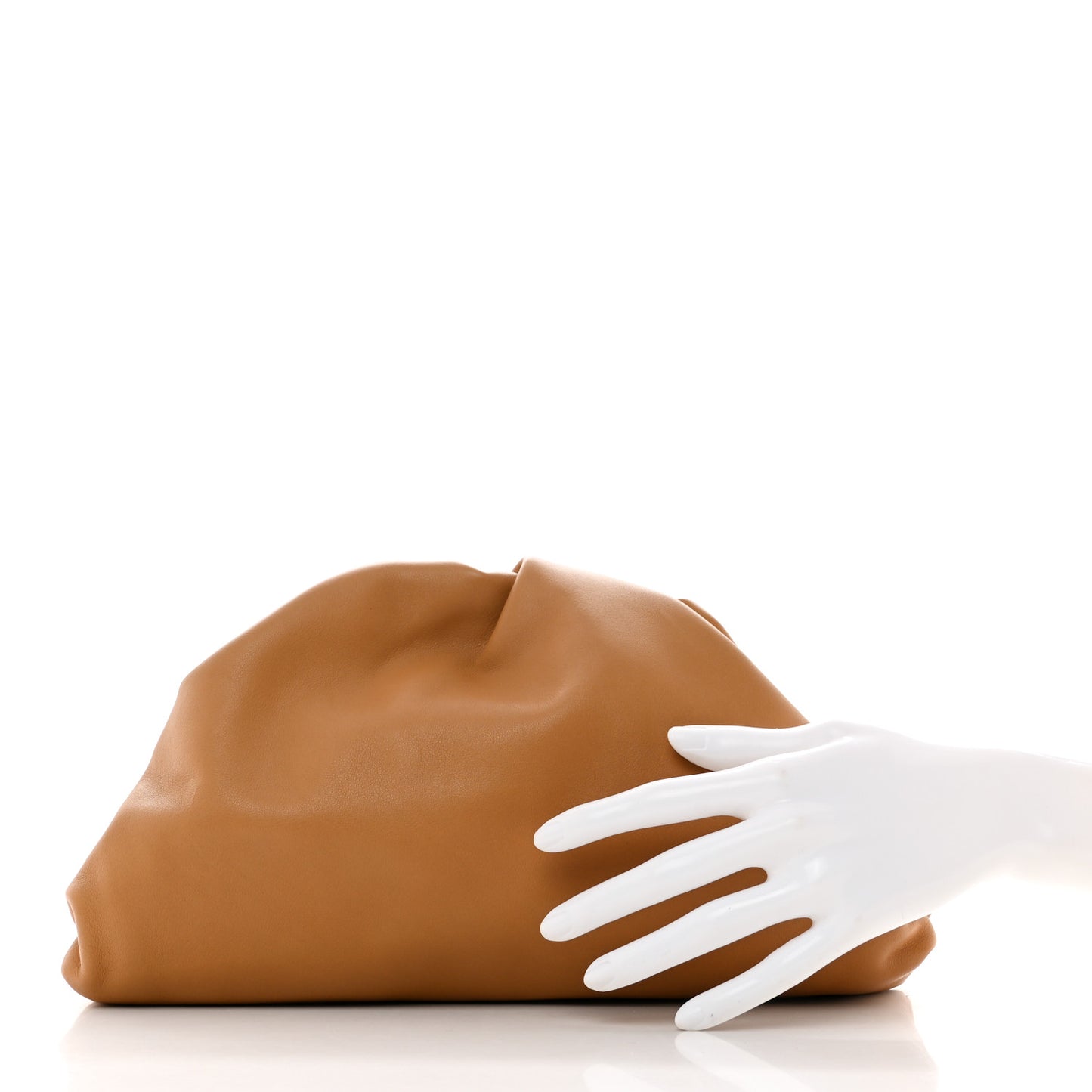 Calfskin Teen Pouch Caramel
