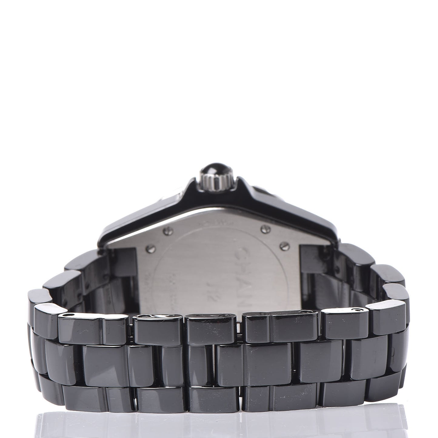 Stainless Steel Ceramic 38mm J12 Automatic Watch Black