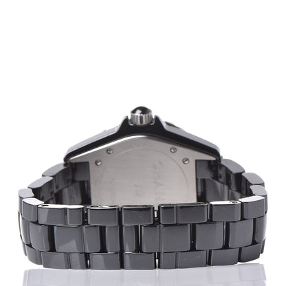 Chanel Stainless Steel Ceramic 38mm J12 Automatic Watch Black 4 of 7
