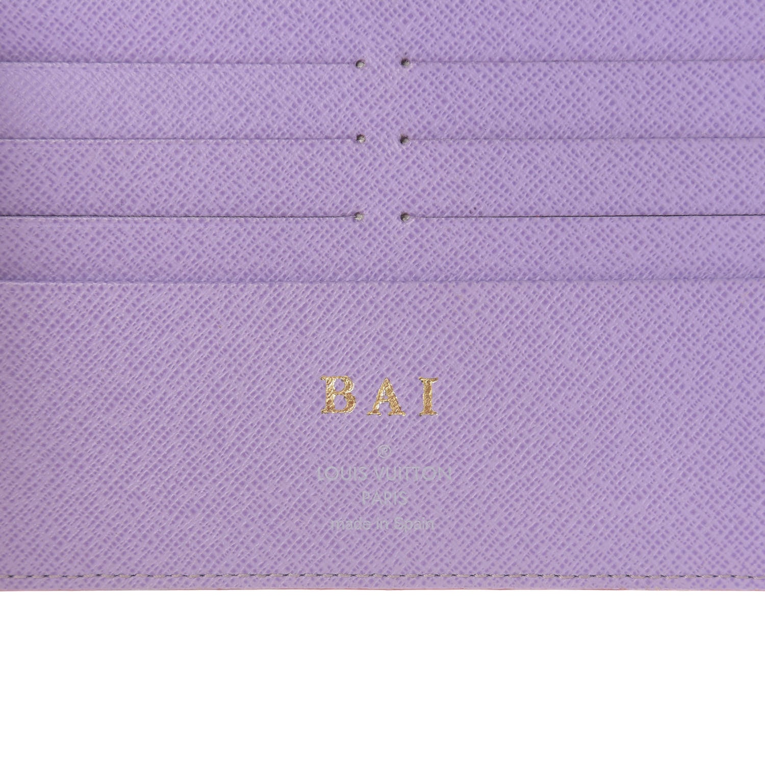 Louis Vuitton Monogram Multicolor Insolite Wallet Black Violet 5 of 6