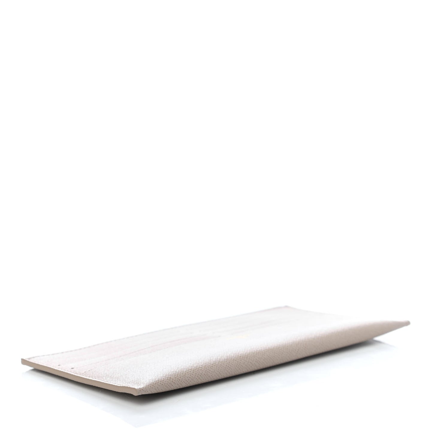Calfskin Felicie Chain Wallet Card Holder Insert Tourterelle