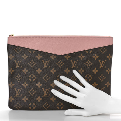 Louis Vuitton Monogram Daily Pouch Rose Poudre 2 of 8