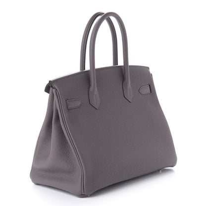 Hermes Togo Birkin 30 Etain 3 of 11