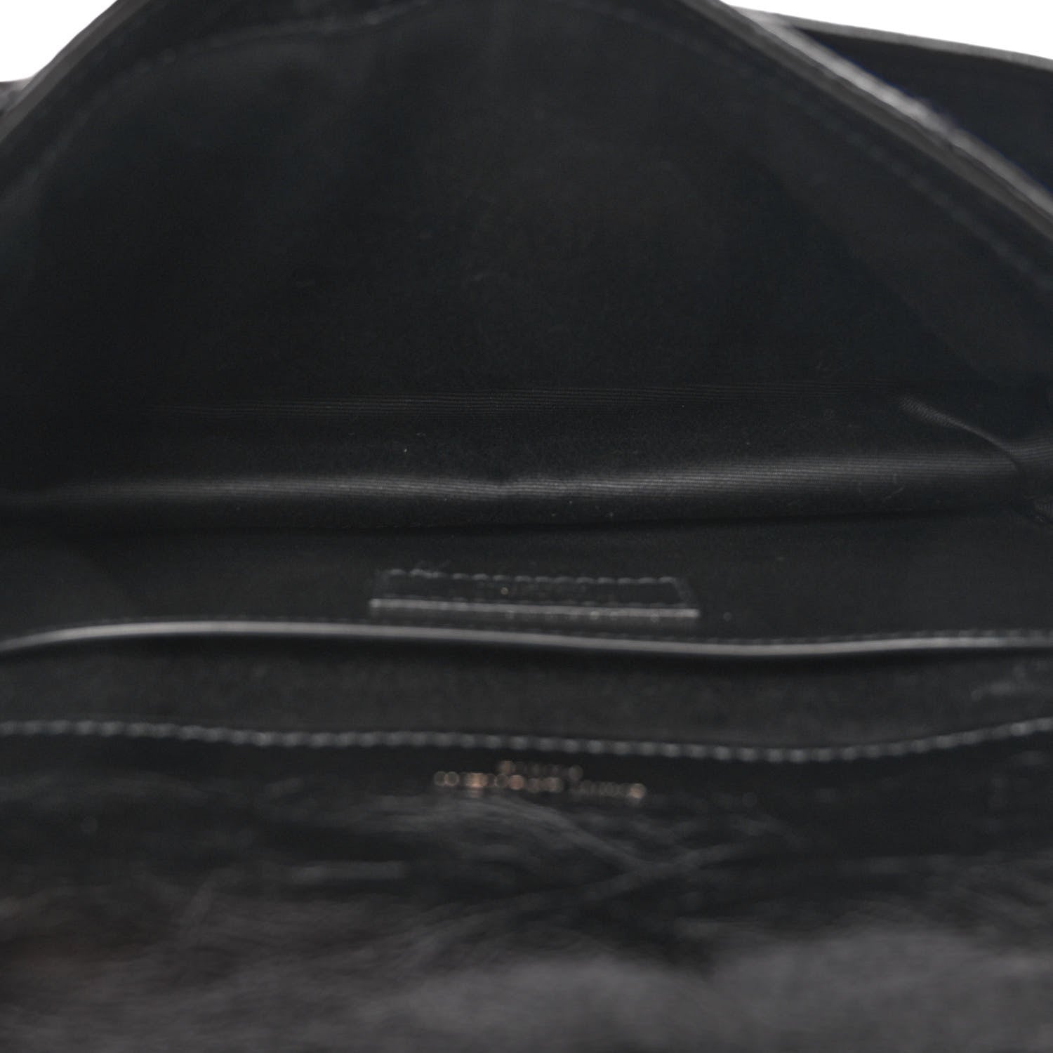 Saint Laurent SAINT LAURENT Crinkled Lambskin Matelasse Monogram Baby Niki Chain Satchel Black 4 of 8