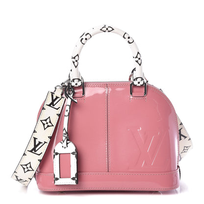 Louis Vuitton Patent Monogram Alma BB Rose Blush 1 of 8